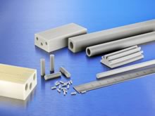Pipes and Tubes made from Alunit® Aluminum Nitride Ceramics