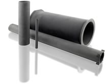 Pipes made from ROCAR® Silicon Carbide Ceramics