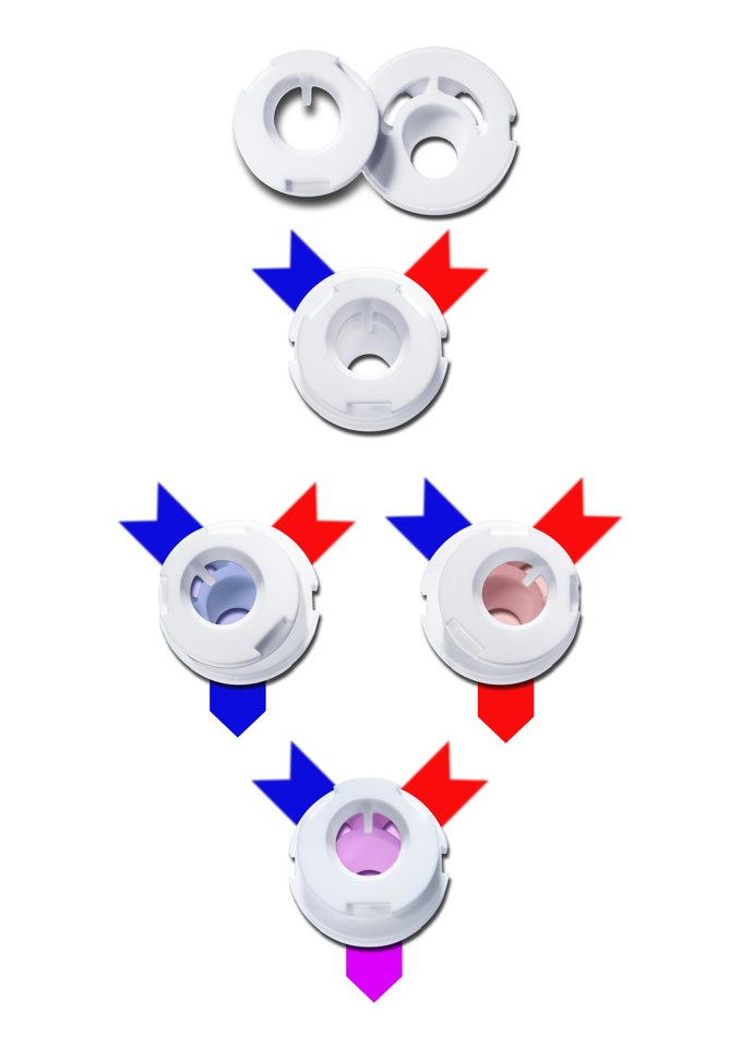 Ceramdisc<sup>®</sup> Seal and Regulator Discs for Single-handle Mixers and Mixing Units