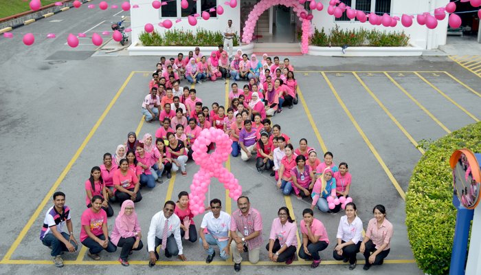 Ceramtec Goes Pink Overwhelming Participation A Message From